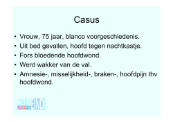 Presentatie 1 - Catharina Ziekenhuis