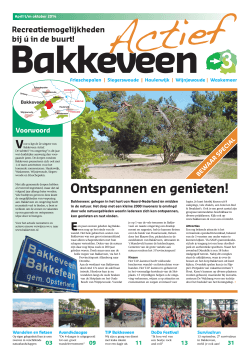 Bakkeveen Actief 2013 (Page 1)