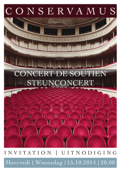 Conservamus concert 2014 invitation FR