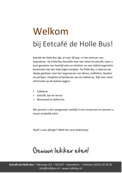 Download PDF - De Holle Bus
