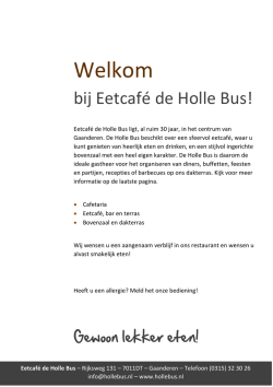 Download PDF - De Holle Bus