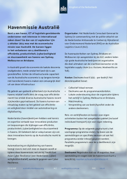 Havenmissie Uitnodiging - Rijksdienst voor Ondernemend