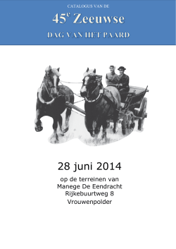 28 juni 2014 - Zeeuwse Dag van het Paard