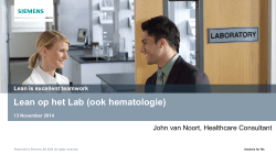 LEAN op het hematologisch laboratorium3.05MB