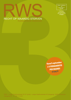 3e kwartaal 2014, 31° jaargang nr. 138, september 2014
