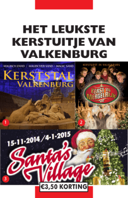 HET LEUKSTE KERSTUITJE VAN VALKENBURG