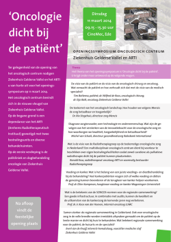 GV oncologie dichtbij.indd