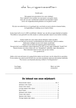 Italie - rode wijnen