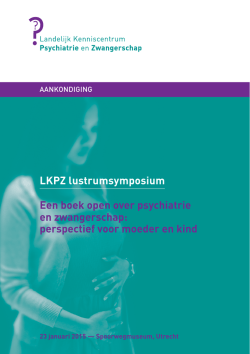 Download de brochure - Landelijk Kenniscentrum Psychiatrie en