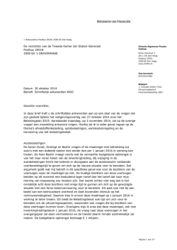 Download "Kamerbrief met schriftelijke