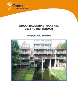 GRAAF BALDERIKSTRAAT 138, 3032 HC ROTTERDAM