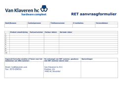 download hier het ret formulier - Home - Eeko
