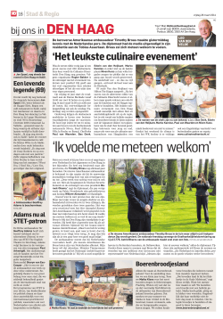 AD/HC (28-04-2014) - Culinaire Dinertocht