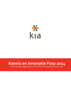 Kennis en Innovatie Foto 2014