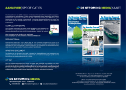 Download de tarievenbrochure