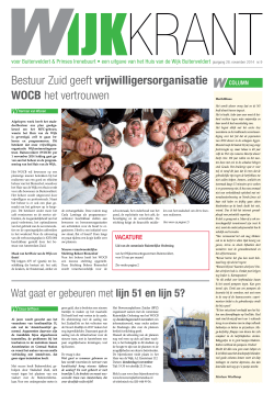 Download de Wijkkrant van November 2014 in pdf formaat