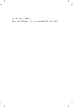HET RAPPORT VAN DE EVALUATIECOMMISSIE