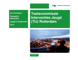 (TIJ) Rotterdam - Jeugd in Onderzoek