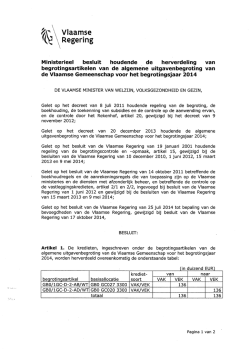 Herverdeling m.b.t. programma GC (1) (61 kB)