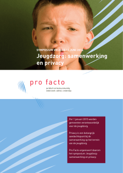 Jeugdzorg: samenwerking en privacy