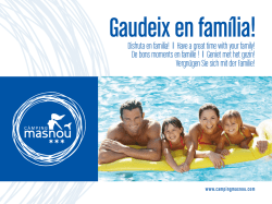 Disfruta en familia!