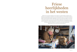 Friese heerlijkheden in het westen