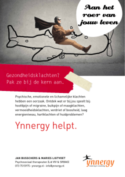 Flyer Ynnergy Aan het roer