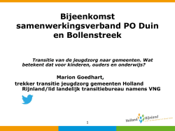 Duin en Bollenstreek - Steunpunt