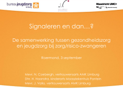 Presentatie 4 - Bureau Jeugdzorg Limburg
