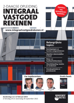 INTEGRAAL VASTGOED REKENEN