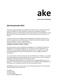 Ake Kunstmarkt 2014 - AKE