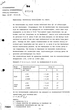 DIRECTIE ZUIDERZEEWERKEN Afdeling Planstudie. Memo: ZZ