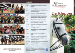 KDe Klepper - Manege de Prinsenstad