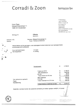 offerte - Park Haagseweg