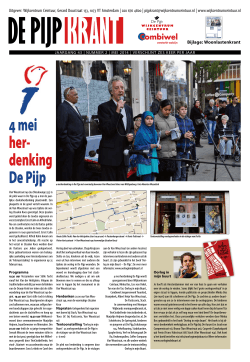 Pijp Krant mei 2014 - Voor en door De Pijp