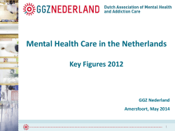 Mental Health Care in the Netherlands