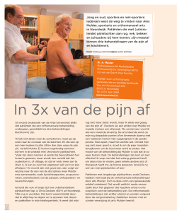 In 3x van de pijn af - OMG Nederland, orthomanuele geneeskunde