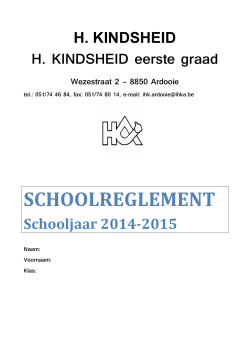 schoolreglement 2014-2015(AF)