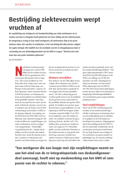 bestrijding ziekteverzuim werpt vruchten af