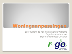 Woningaanpassingen - SeniorenRaadBest