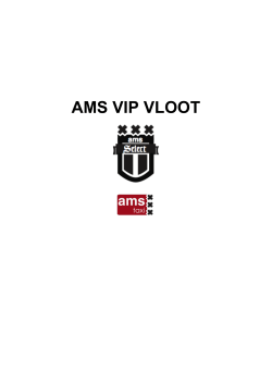 AMS VIP VLOOT - ABC Taxikeurmerk Advies