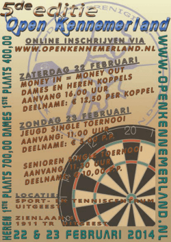 Poster Open Kennemerland - open kennemerland 2014