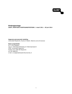 Eindrapportage project AdaPT, adaptieve voortgangstoetsing