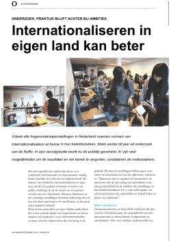 internationaliseren in eigen lang kan beter