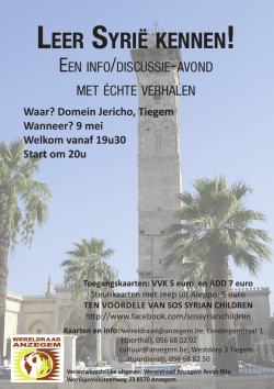 in deze flyer - Pax Christi Vlaanderen