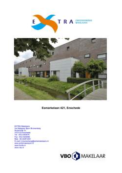 Download brochure - EXTRA Makelaars
