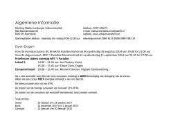 programmaboekje - Midden-Limburgse Volksuniversiteit