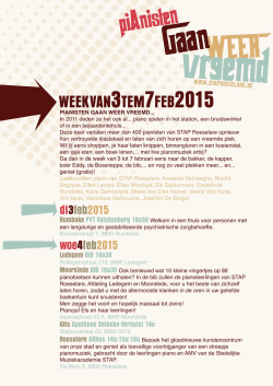 weekvan3tem7feb2015