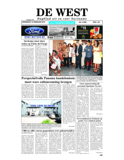 Perspectiefvolle Panama handelsmissie moet ware