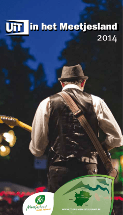 in het Meetjesland 2014 - UiT In het Meetjesland